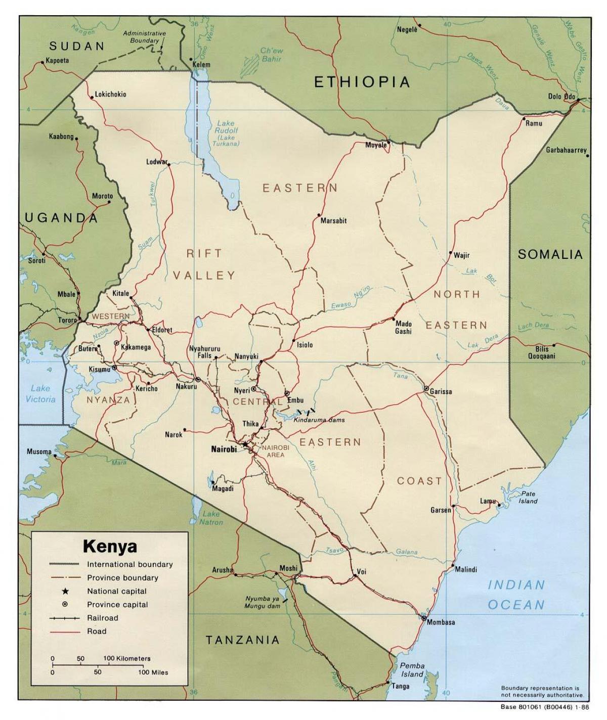 Kenia hartë lumenjtë