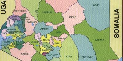 Qarqet e Kenia hartë