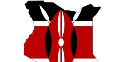 Harta e Kenia flamurit