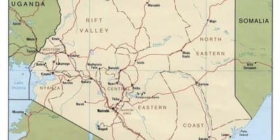 Kenia hartë lumenjtë