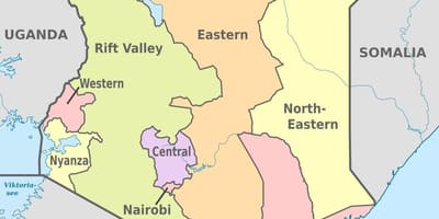Kenia harta administrative