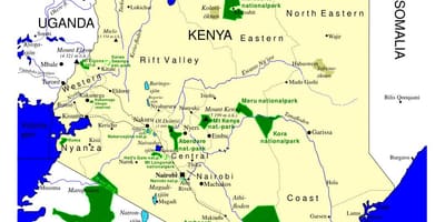 Harta e Kenia zog